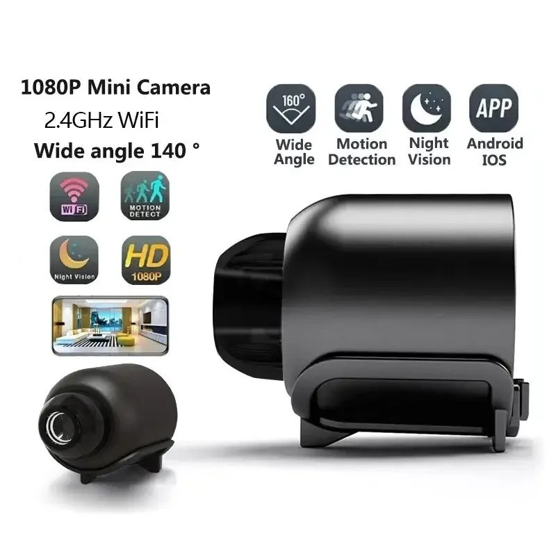 1080P Mini Camera Night Vision Motion Detection Wireless Security Cam X5