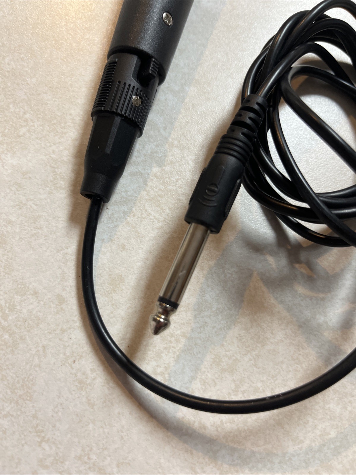 Black Karaoke Microphone with 72" long cord