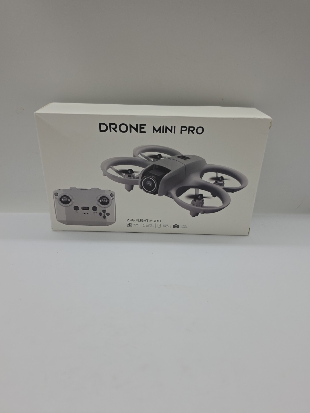 Drone Mini Pro 2.4G Flight Model Quadcopter with Camera and Remote Grey