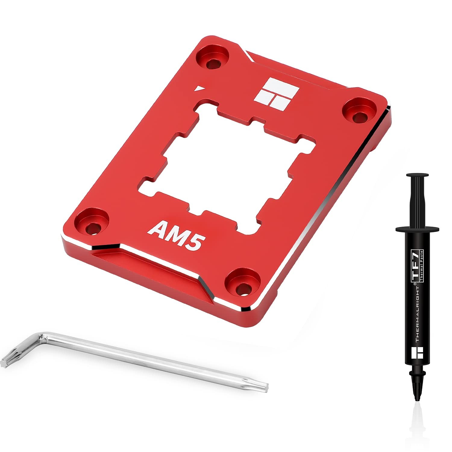 Thermalright ASF-RED AM5 CPU Holder, Corrective Anti-Bending Fixing Red