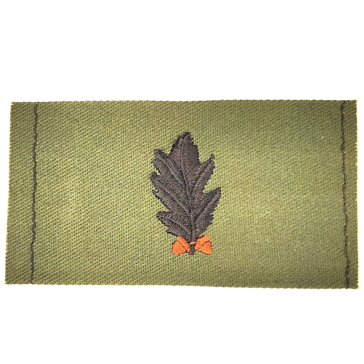 Vintage US Navy Dental Corps Subdued Collar Device Embroidered Sew‑On Patch