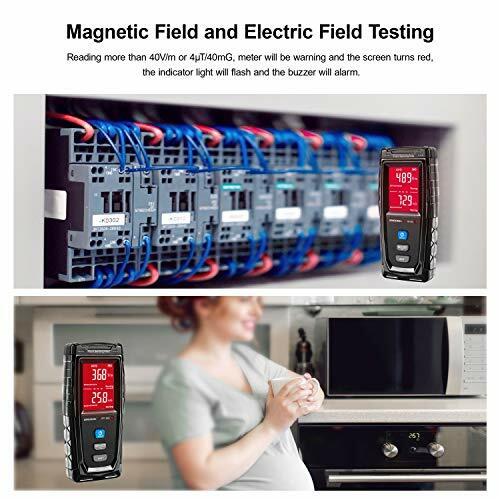 EMF METER Digital Electromagnetic Field Radiation Detector LCD Display ERICKHILL
