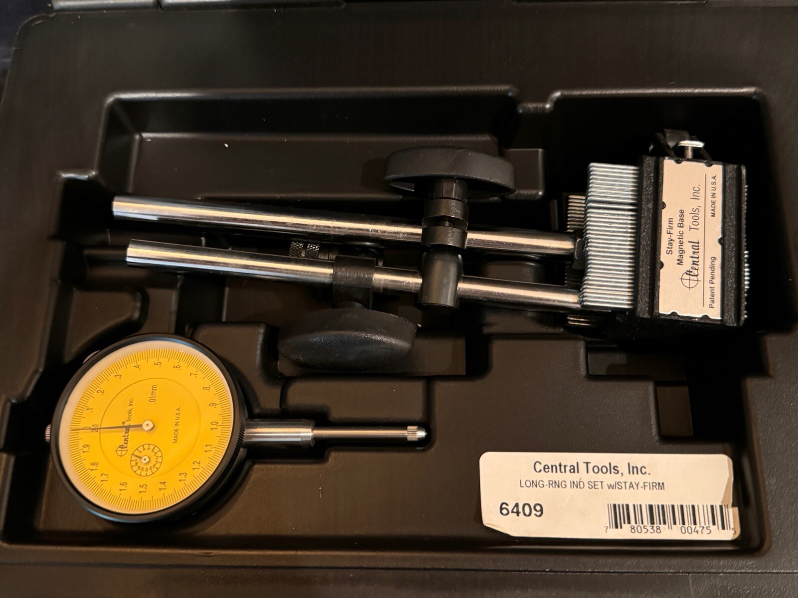 Central Tools 6409 30mm Range Dial Indicator Set
