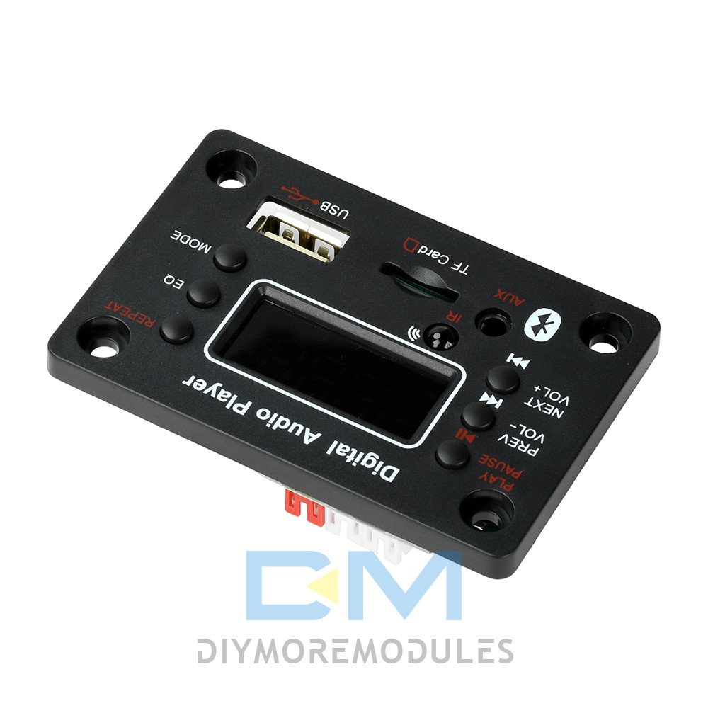 Audio Amplifier Board 2*25W 2CH Bluetooth 5.0 MP3 Decoder Board with Amplifier