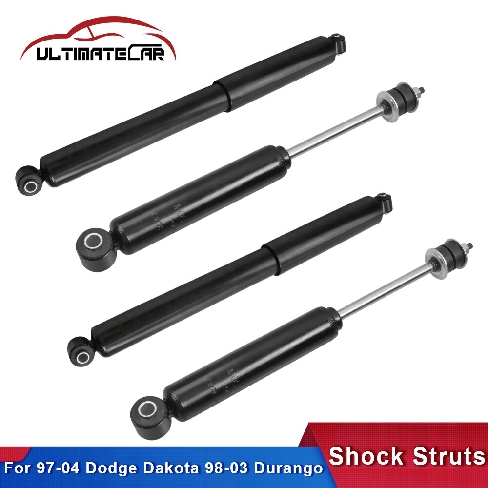 Set 4 Front+Rear Shock Absorbers Struts For 97-04 Dodge Dakota 98-03 Durango 4WD