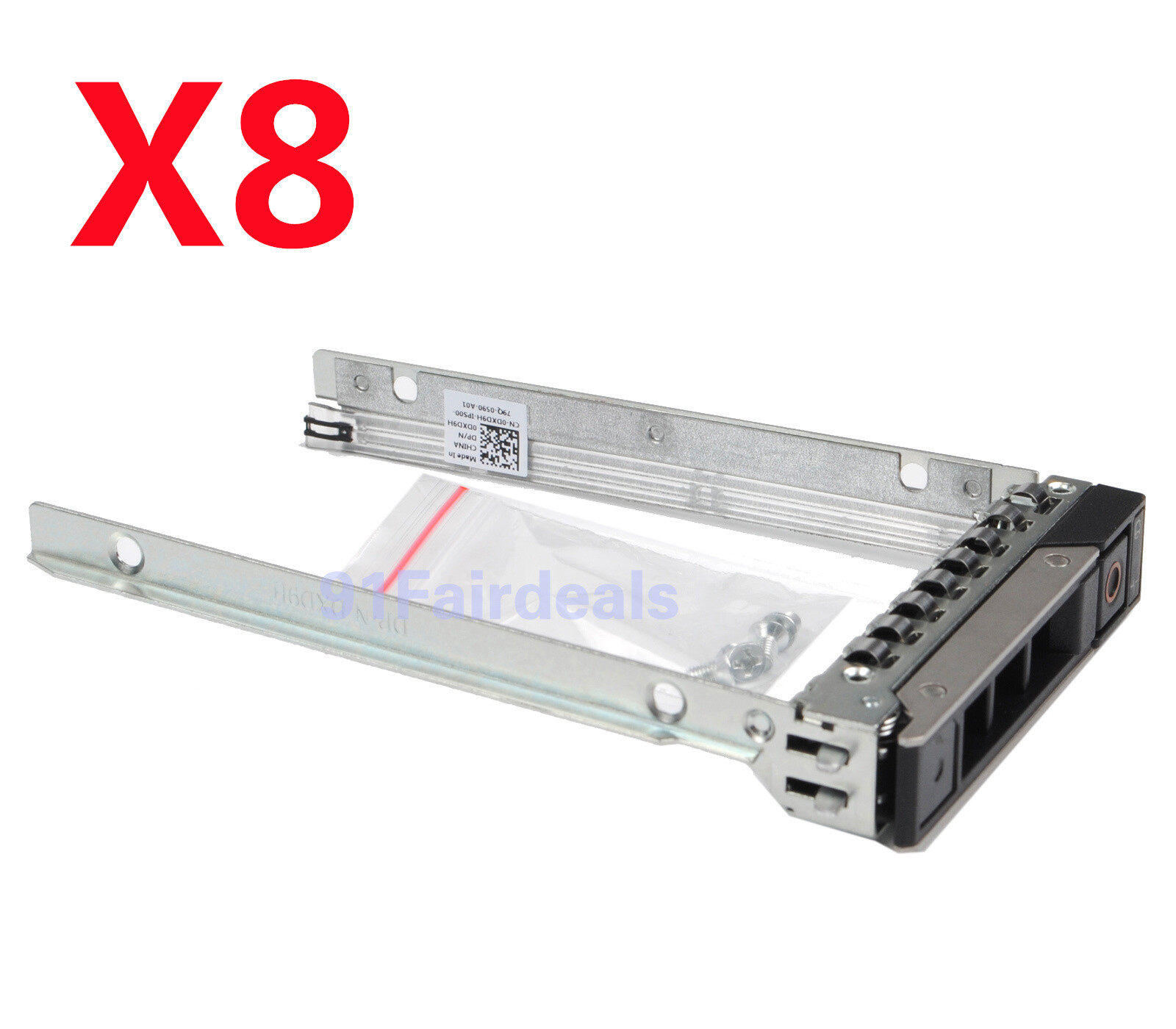8X DXD9H 2.5" Hard HDD Caddy Tray For DELL Gen14 R640 R740 R440 R540 R6415 C6420