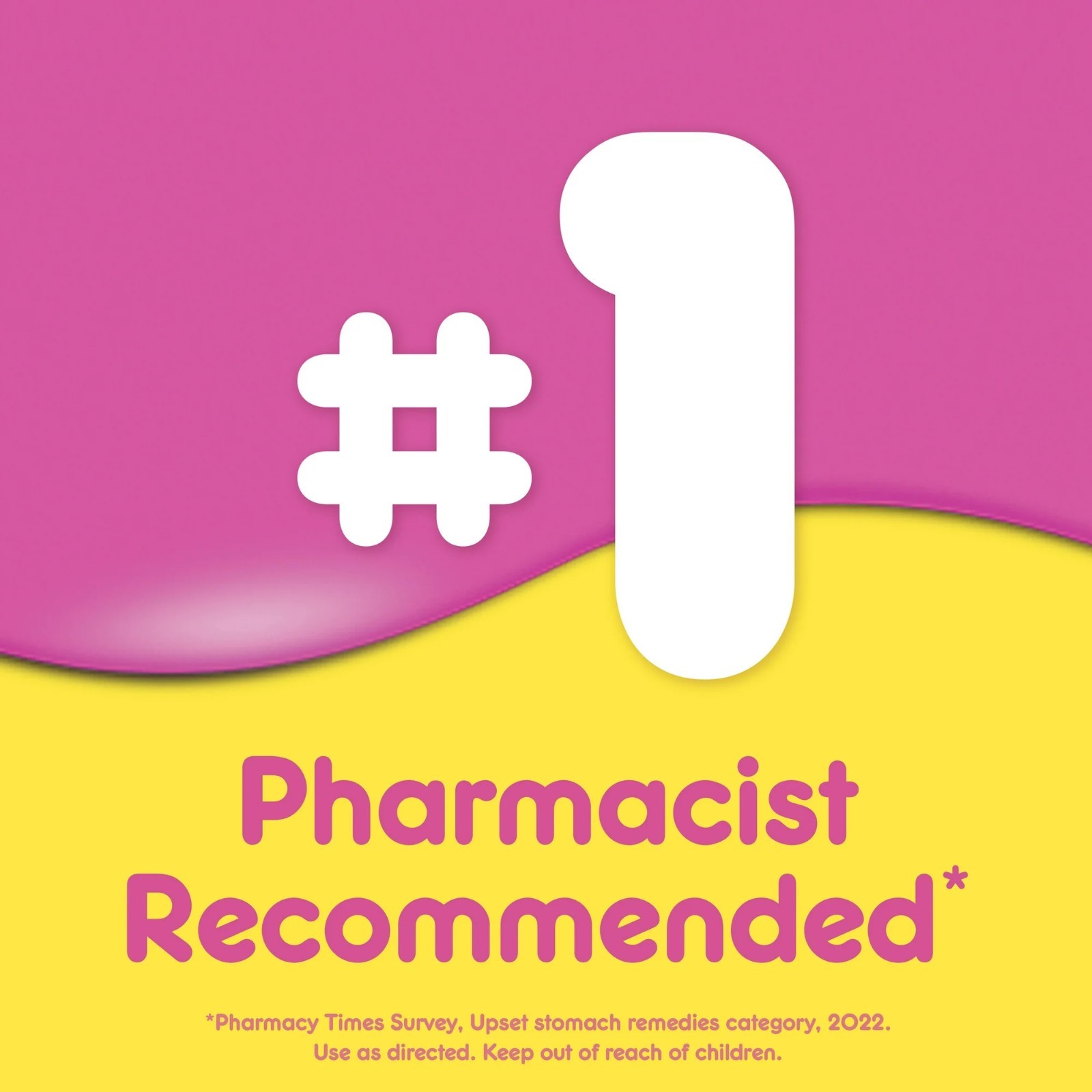 Pepto Bismol 5 Symptom Stomach Relief Liquid, Original, 8 Oz