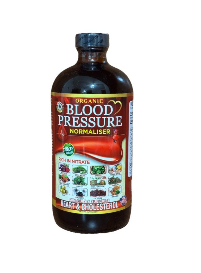 Organic Blood Pressure Normaliser By Al-Riyan, Heart & Cholesterol health - 16oz