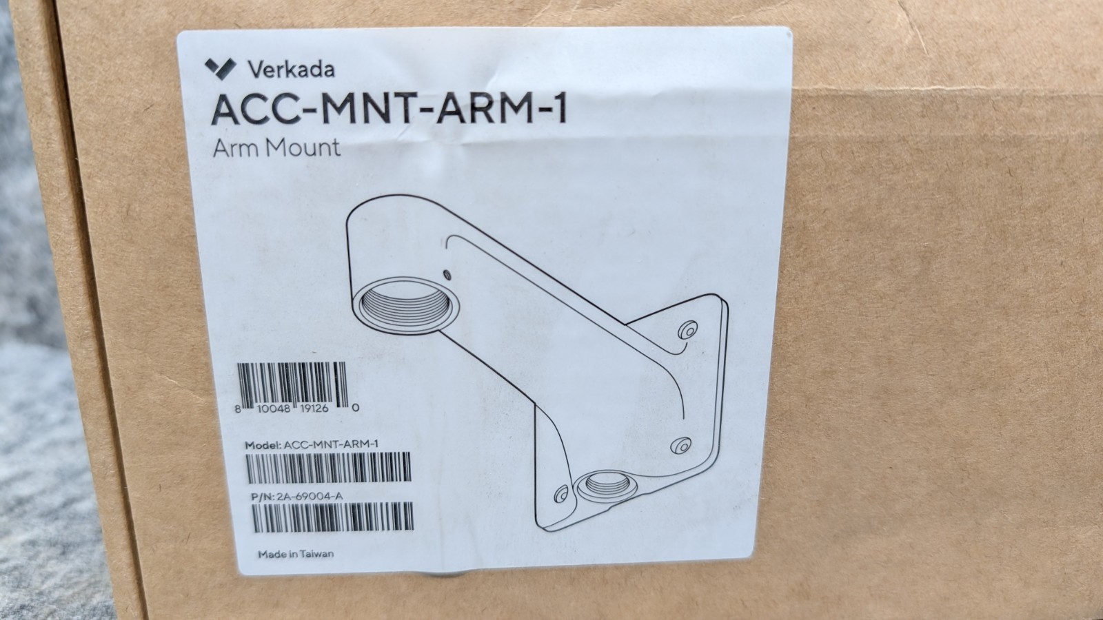 Verkada ACC-MNT-ARM-1 Arm Mount 🔥New🔥