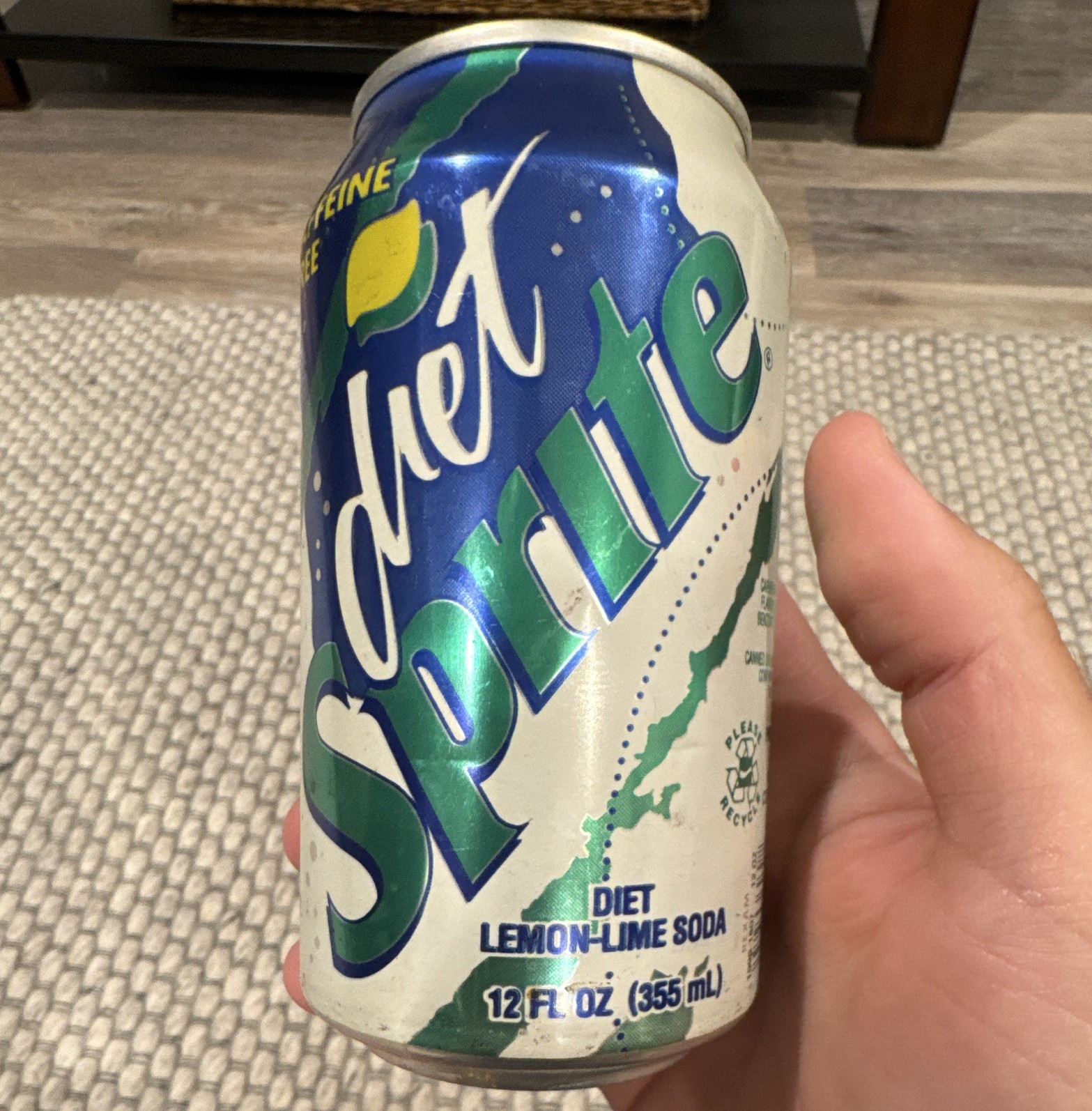 Empty Diet Sprite 1994 Can Factory Error - Still Sealed