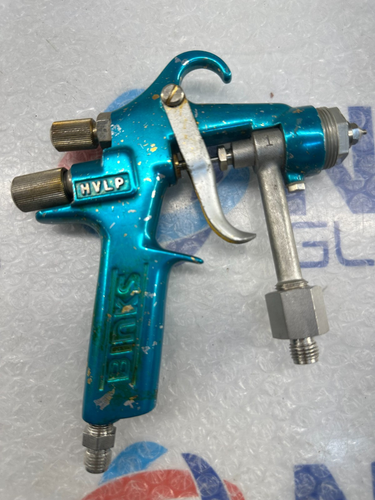 Binks Trophy Gravity Feed HVLP Spray Gun