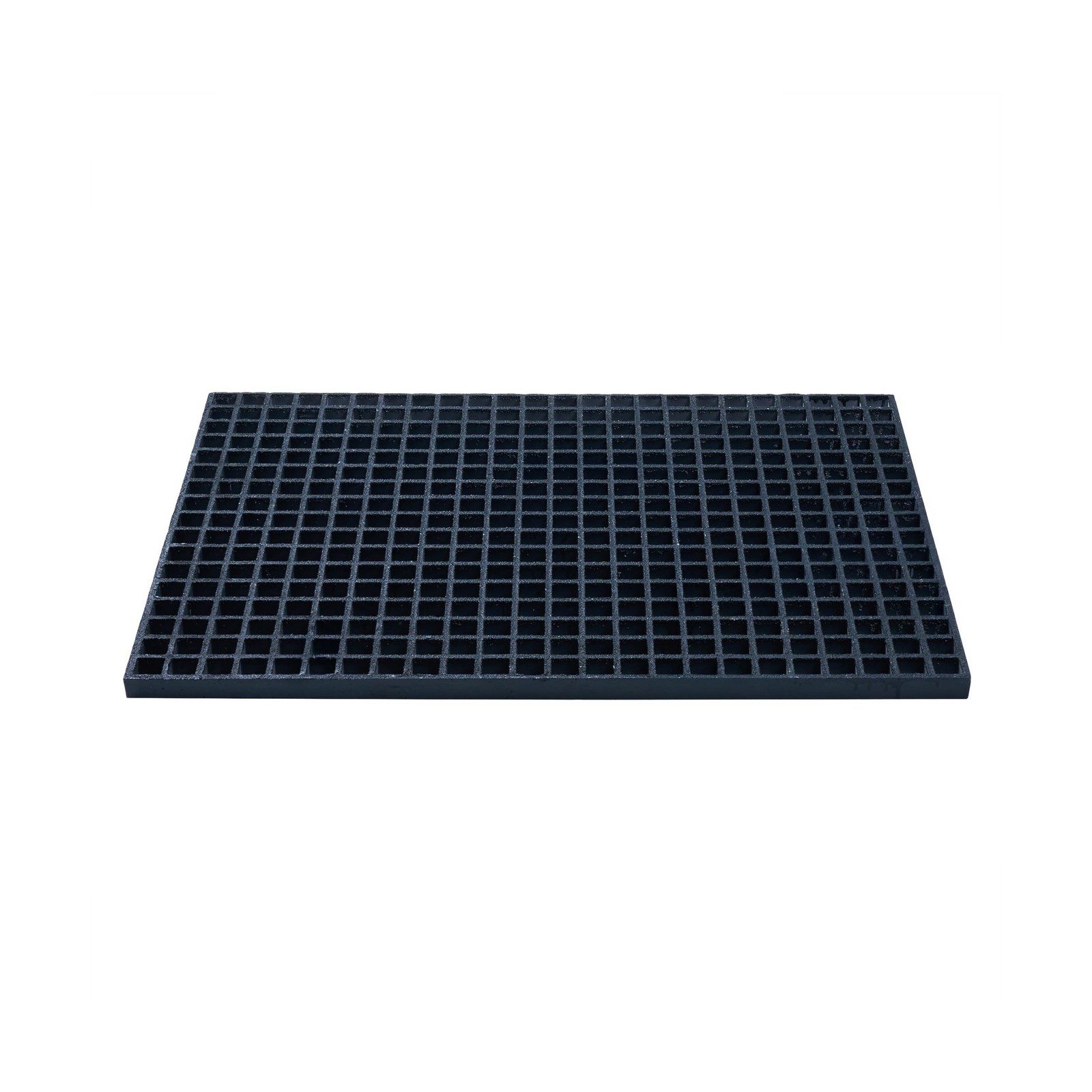 Gray Fiberglass Molded Pit Grating 36" x 25.75" x 1-1/4" - Corrosion, Chemica...