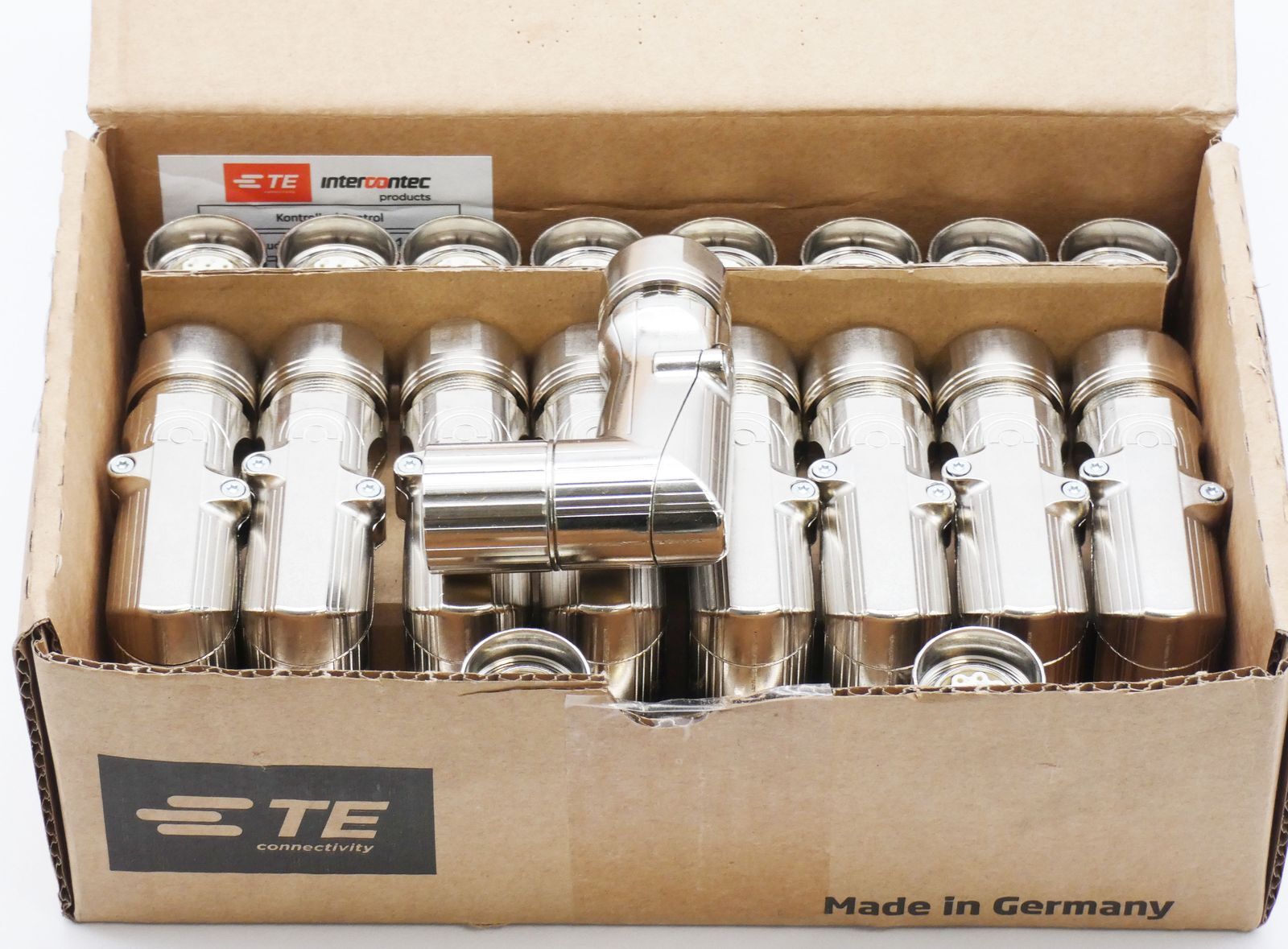 19x TE Connectivity ASDA021FR17580150000 Angle Plug Connector -Unused-