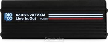 Pro Co AODST-2XF2XM 2 Channel Dante Drop Box