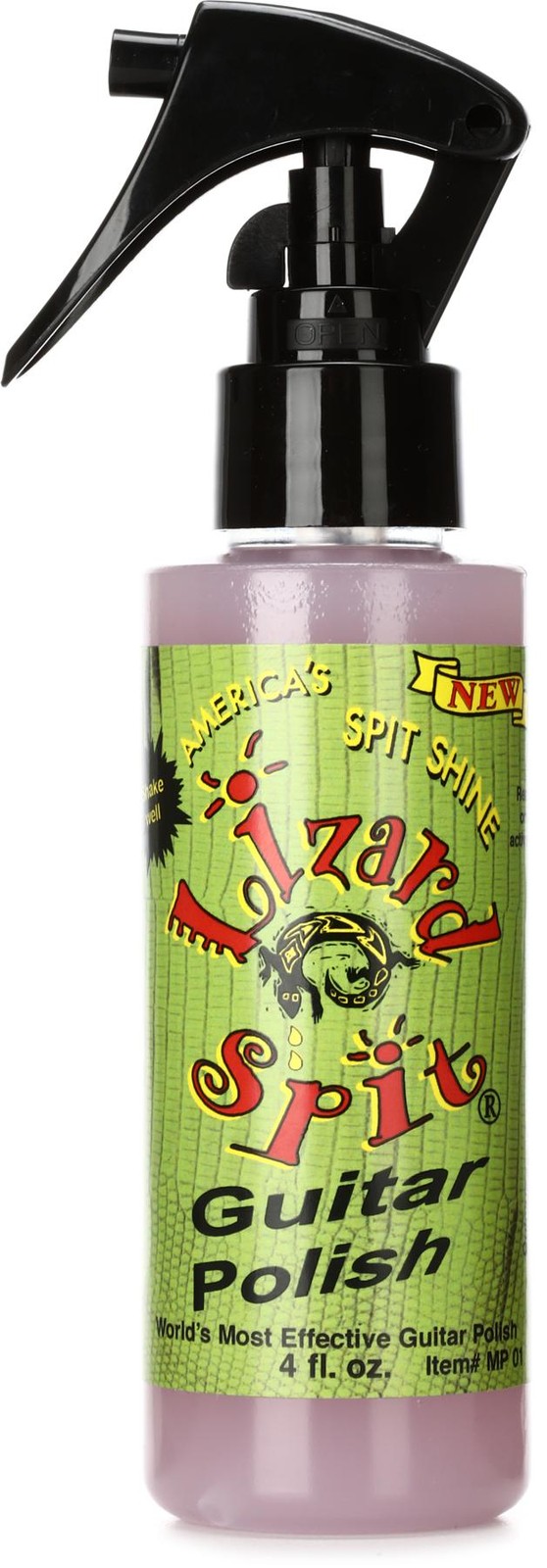 Lizard Spit MP 01 Guitar / Instrument Polish - 4-oz. Bottle (3-pack) Bundle