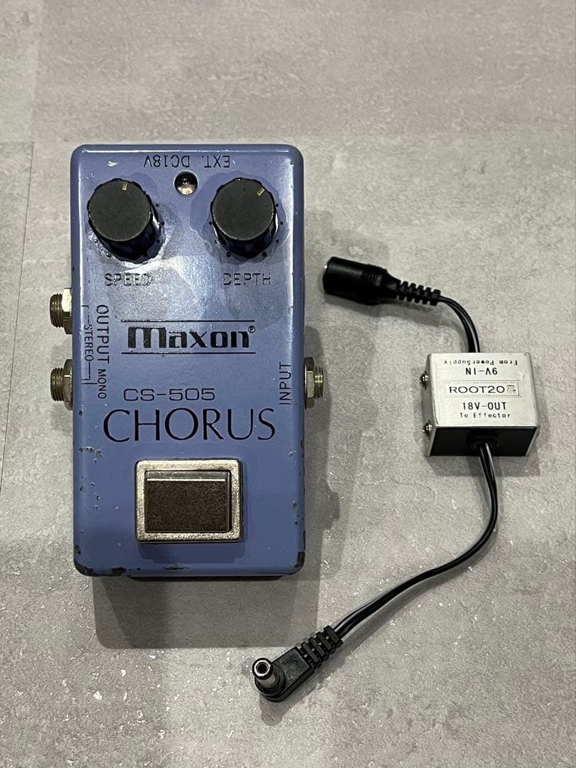 Maxon CS-505 Chorus Guitar Effects Pedal
