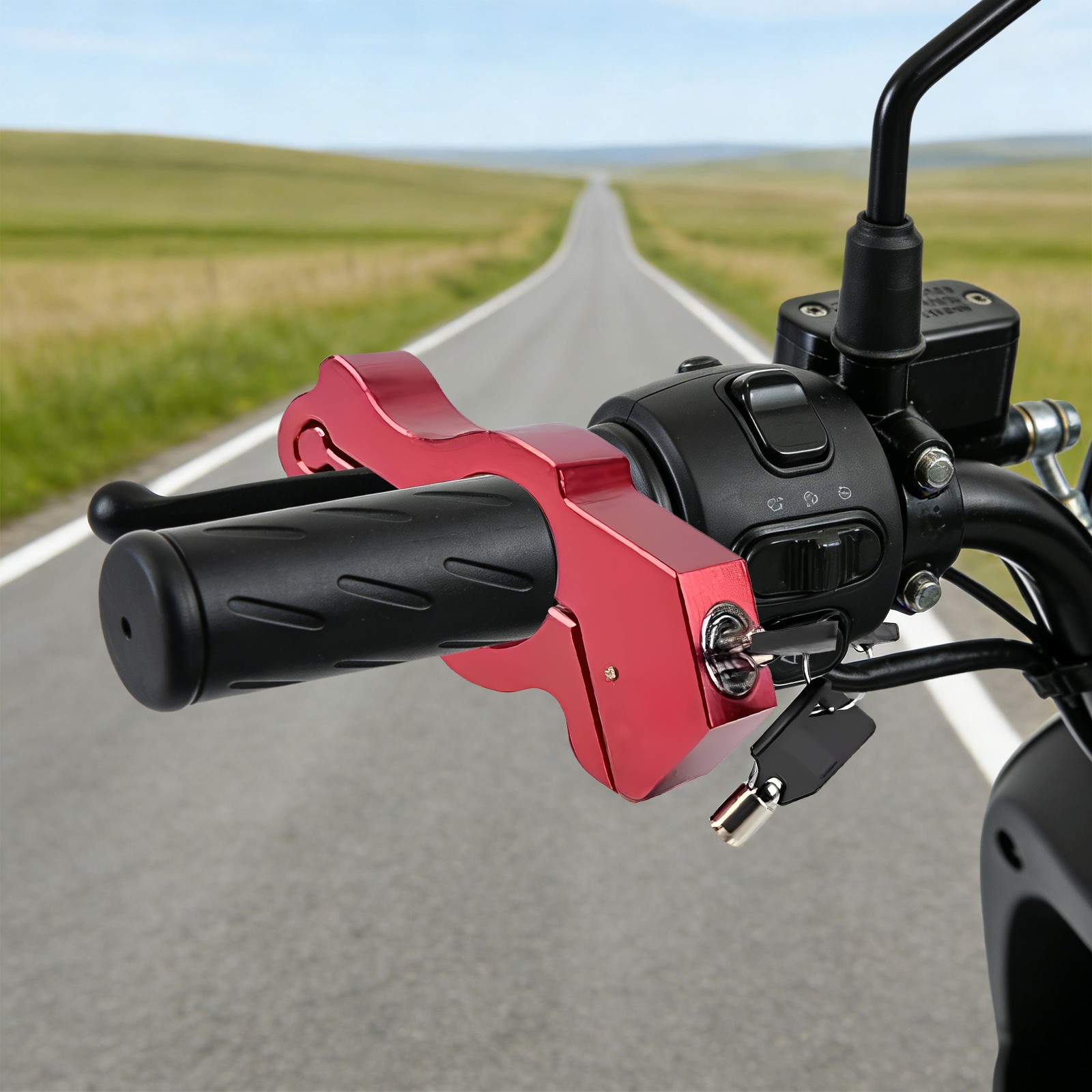 Motorcycle Handlebar Lock Theft-prevention Lock Handlebar Lock For Motorcycles