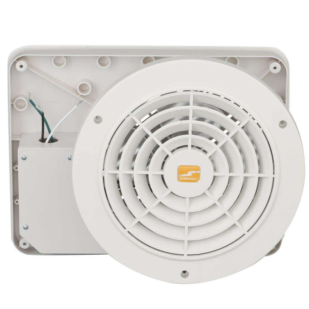 Suncourt Thru Wall Fan Variable Speed Hardwired Quiet Operation Rotating Grille