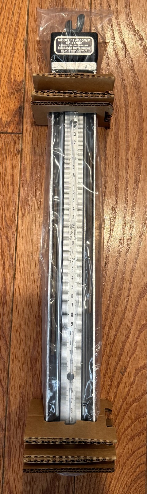 MERIAM INSTRUMENT 11AA10WM 14" Range  MADE USA , ABSOLUTE PRESSURE GAUGE