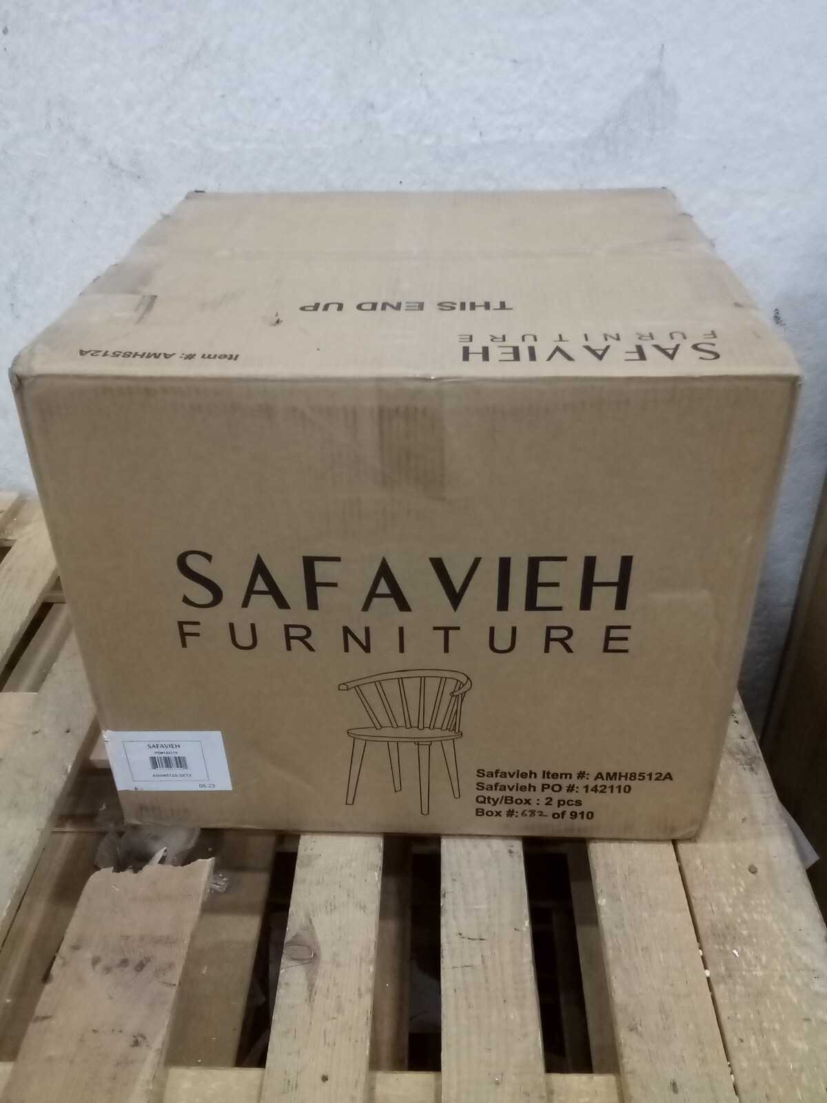 Safavieh BLANCHARD SIDE CHAIR, Reduced Price 2172724308 AMH8512A