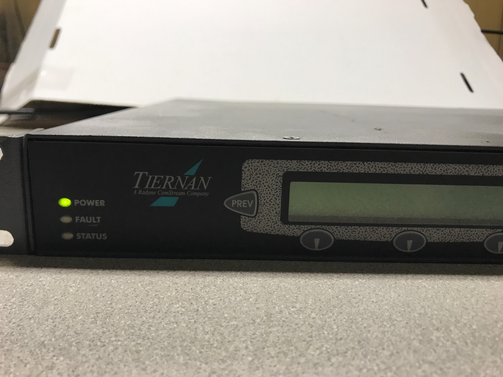Tiernan TDR 60 IRD MPEG2-DVB receiver decoder TDR60