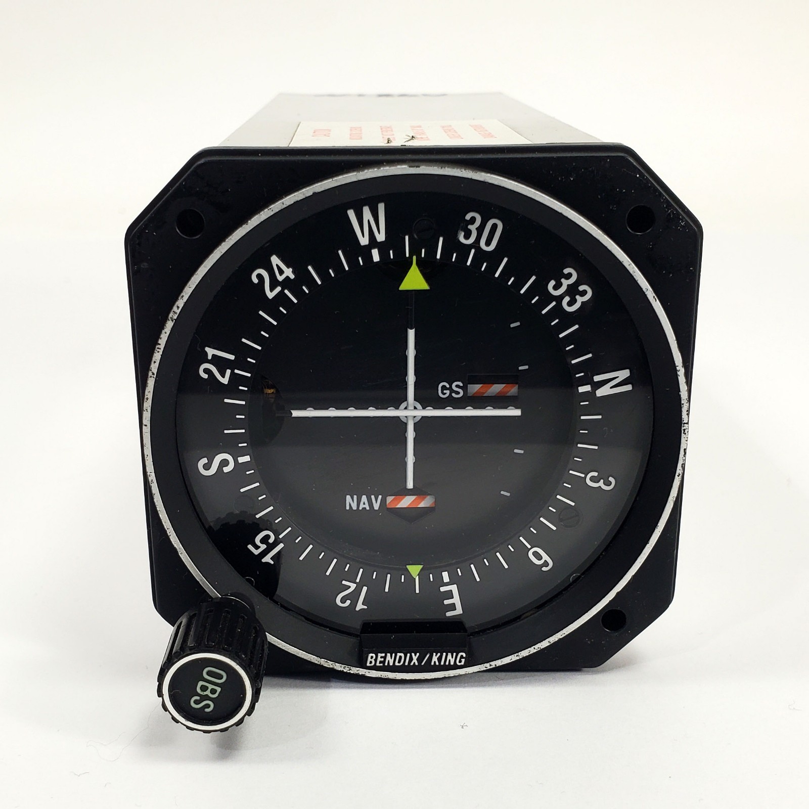 Tested Working -Bendix King KI 209 VOR/LOC Converter & G/S Indicator 066-3056-01