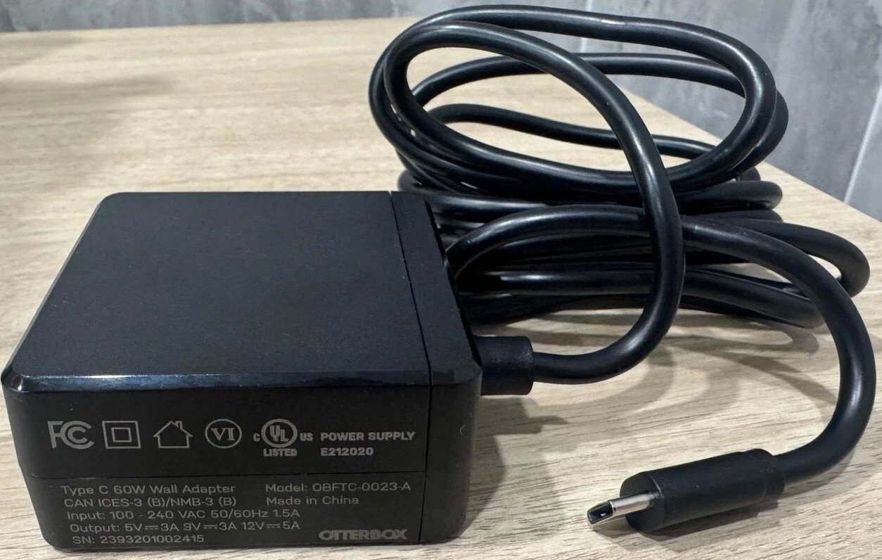 OtterBox USB-C Wall Charger 60W Power Supply Adapter with 6.6ft Cable - 4 Pack