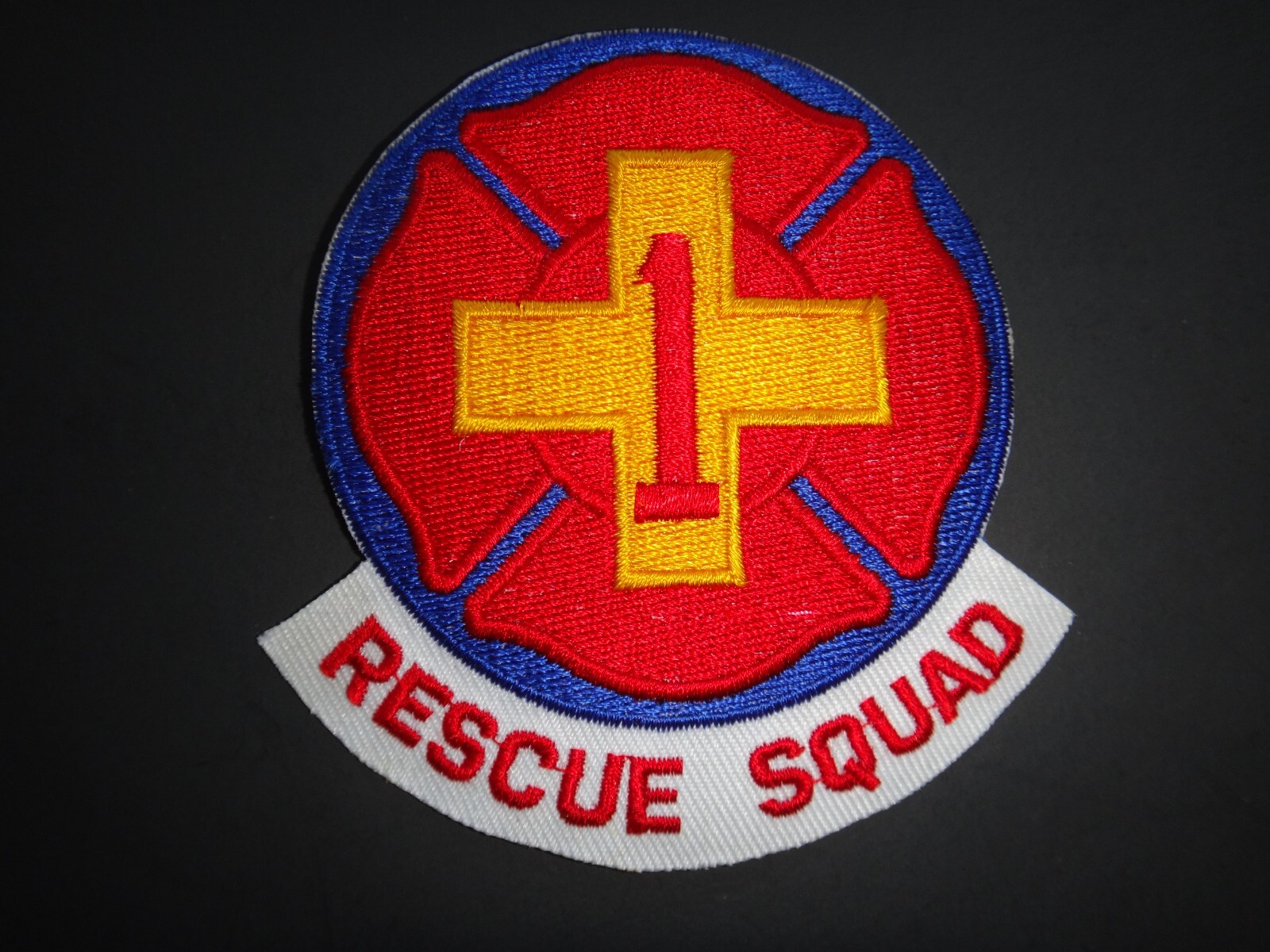Medical Patch RESCUE SQUAD #1 *Unused*