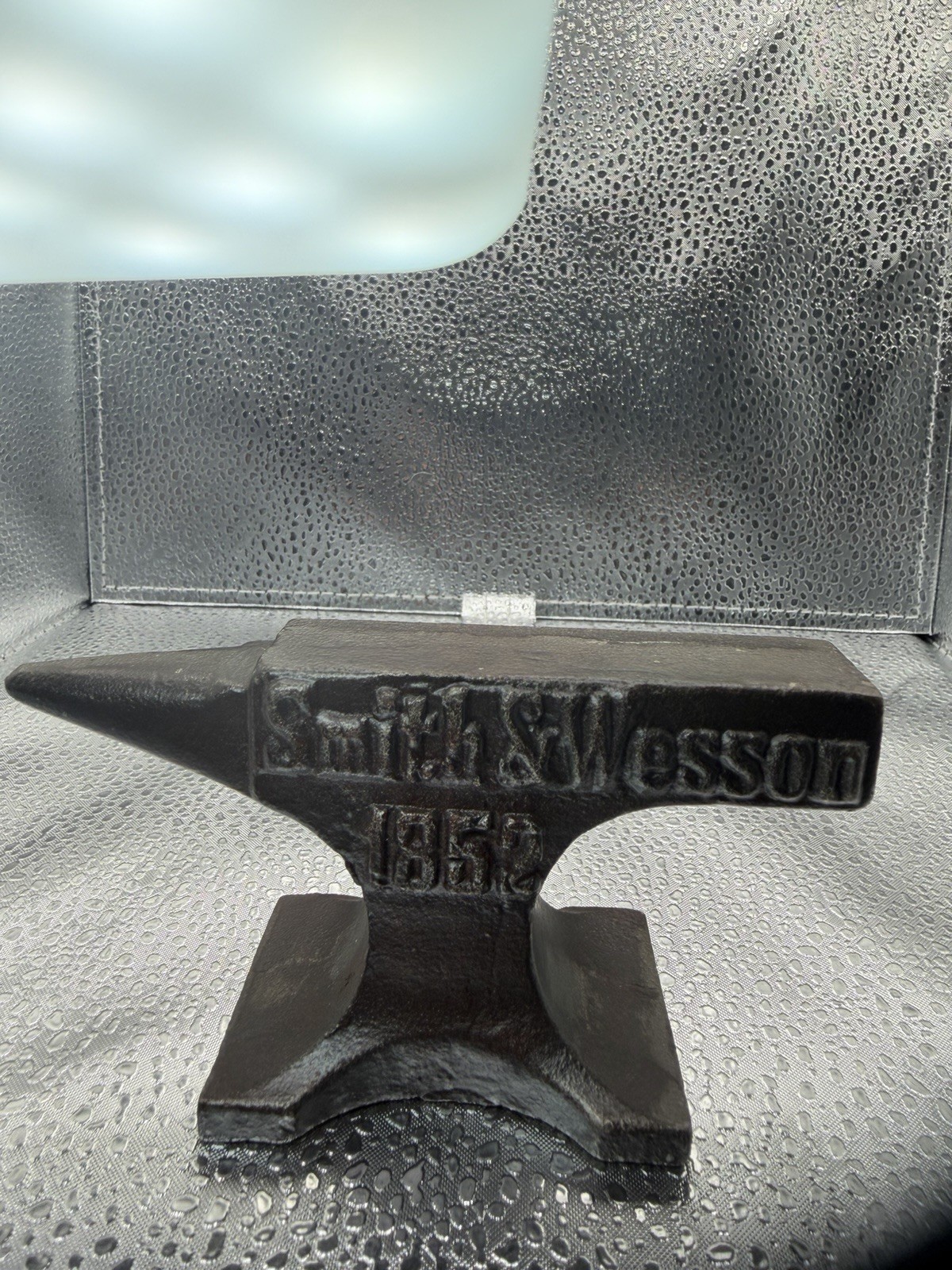 SMITH & WESSON 1852 Cast Iron Miniature Embossed Anvil