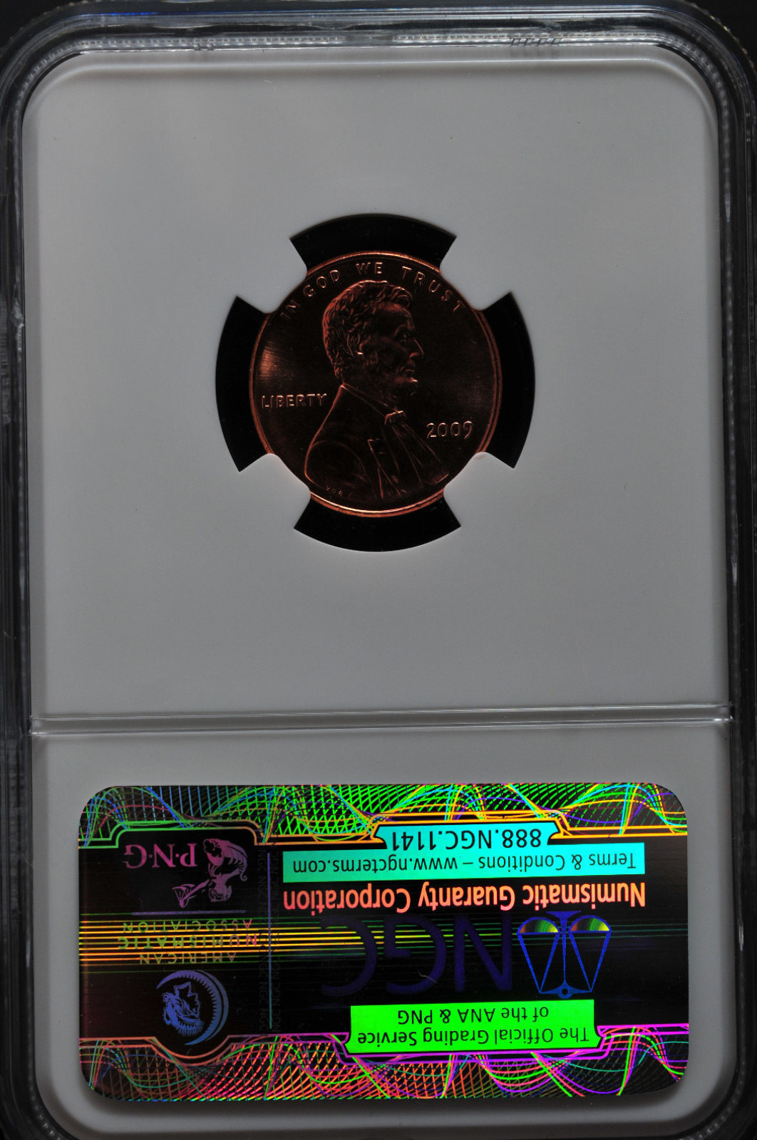 2009 Lincoln Bicentennial NGC MS-66 RD