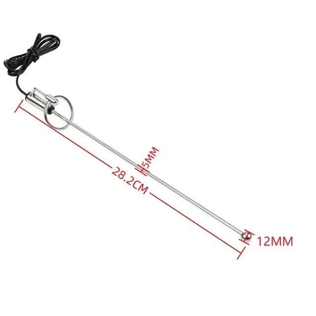 E-Stim Urethral Plug Sound Dilator Electro Penis Plug Stretcher CBT Enhancer Toy