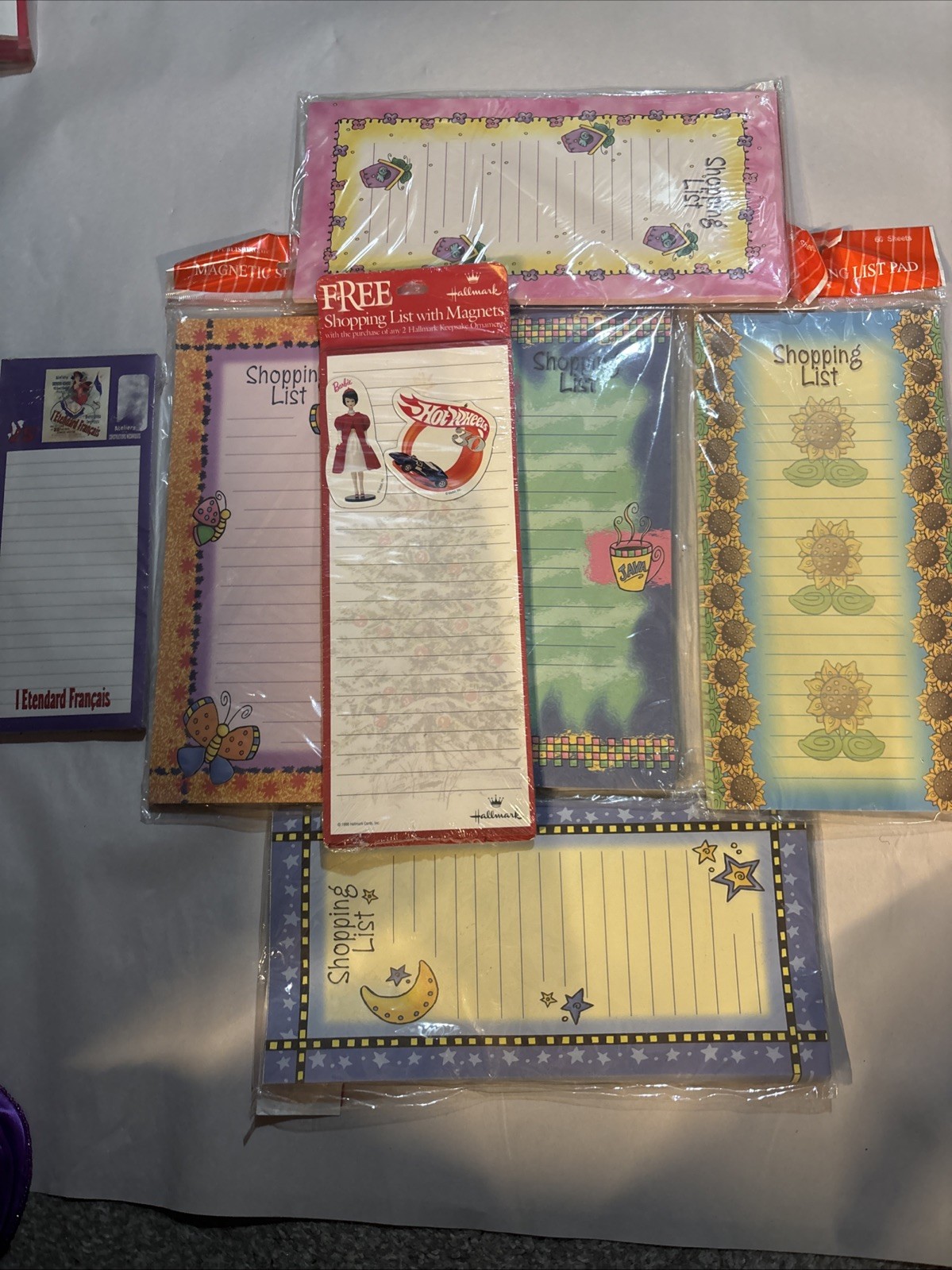 Lot of 7 To Do / Shopping List Pads