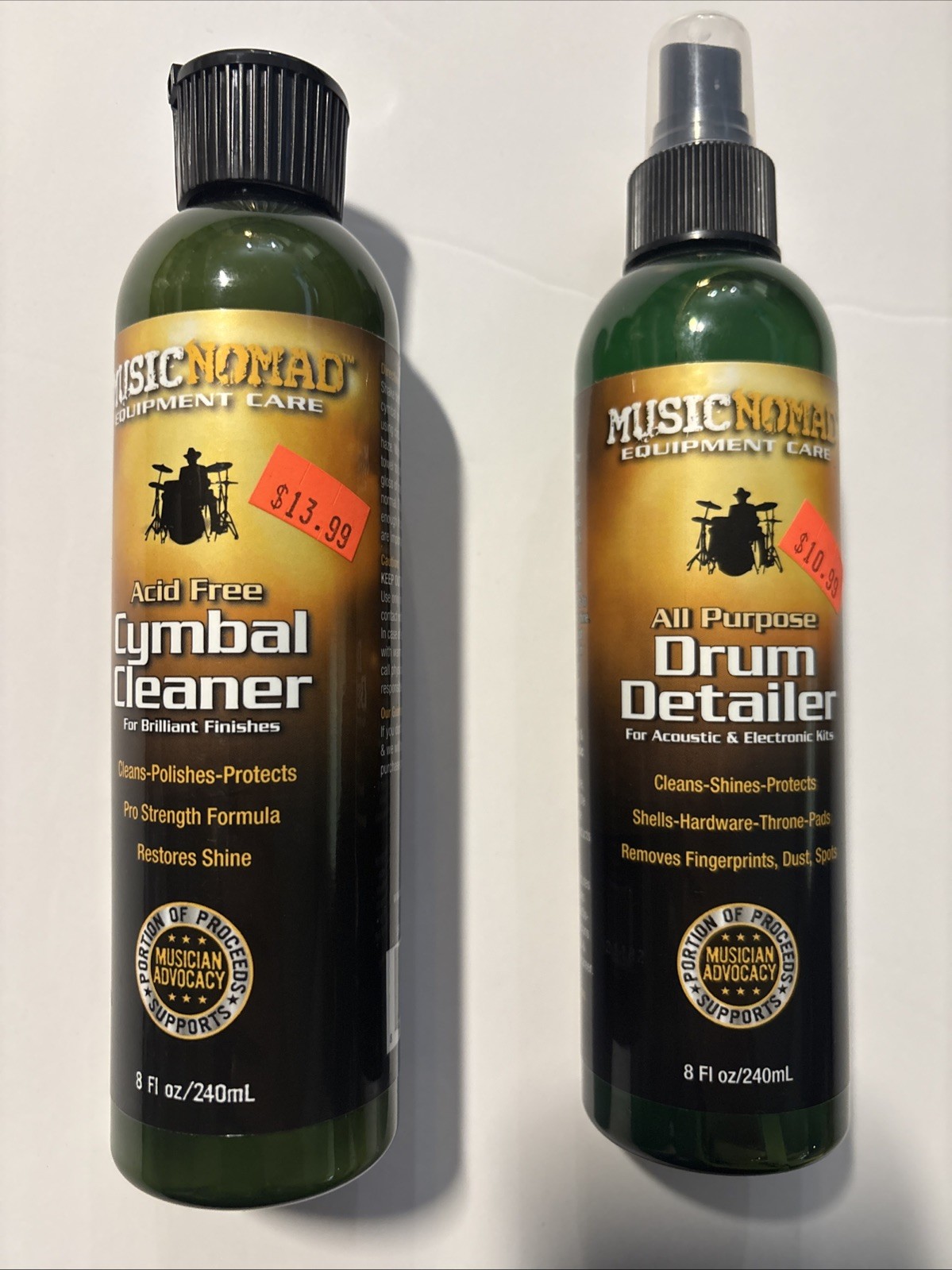 MusicNomad Premium Drum & Cymbal Equipment Care System - MN110 & MN111 New
