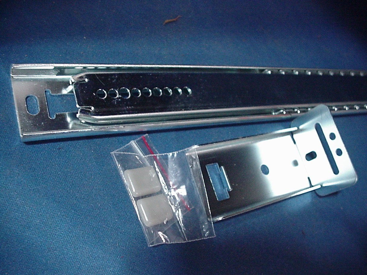 8 NOS  Dynaslide 16 3/4" Ctr.  Mtg. Ball Bearing  Solid Steel Drawer Slide sets
