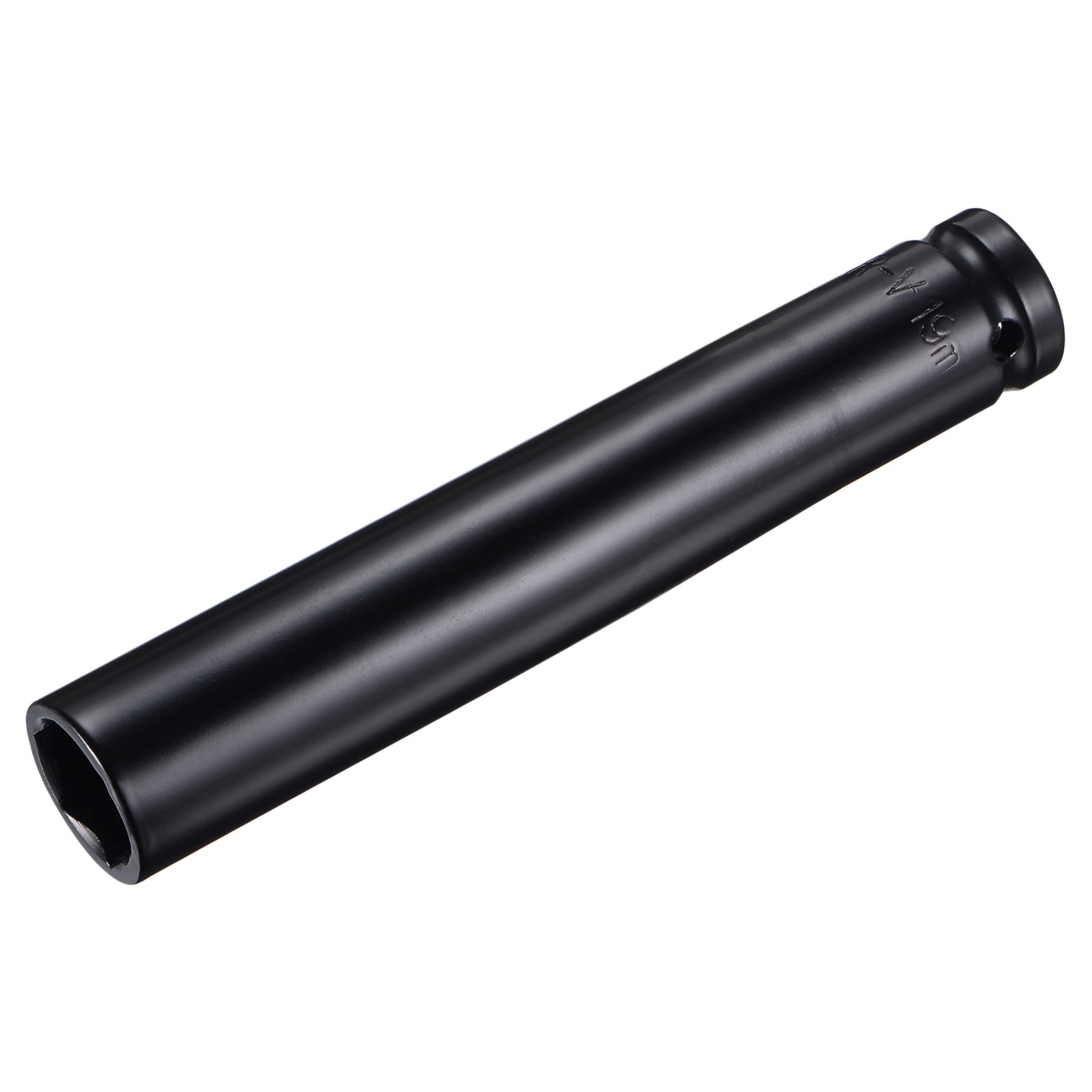 1/2" Drive x 19mm Deep Impact Socket CR-V Steel 6" Length 6-Point Metric Size