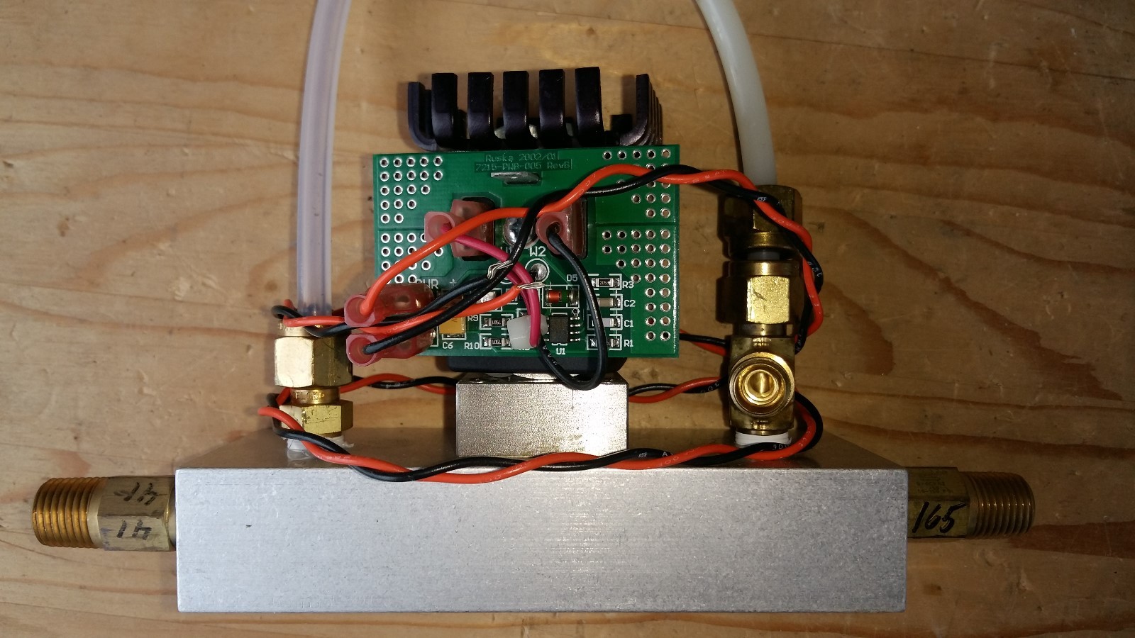 7215-PWB-005 Rev B With Module for Ruska 7215 XI Digital Pressure Controller