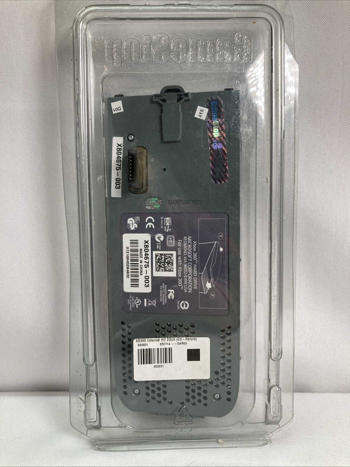 XBOX 360 20GB Hard Drive OEM External HDD