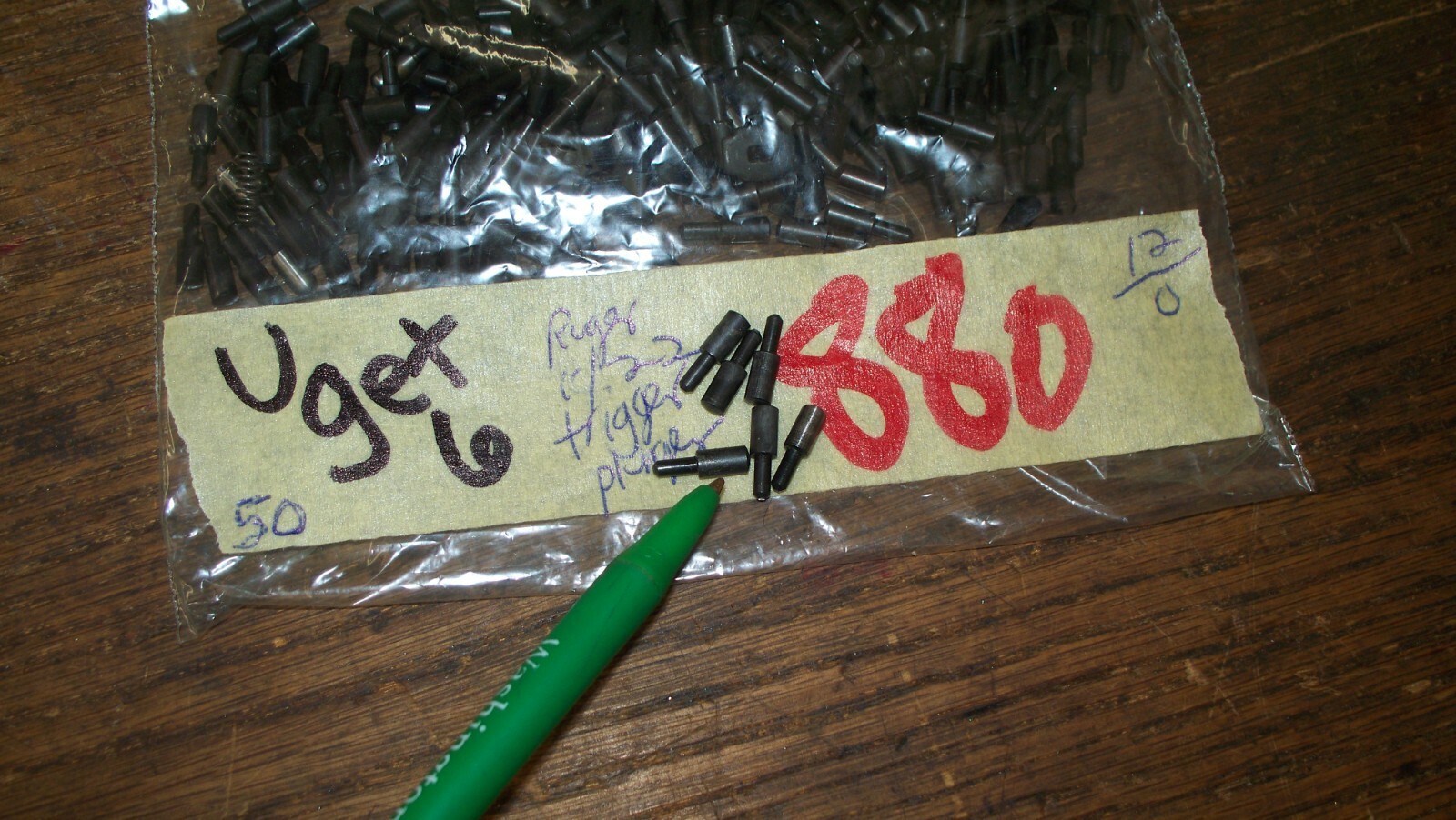 Ruger, 10/22 model, (u-git-6-of-these) trigger plungers