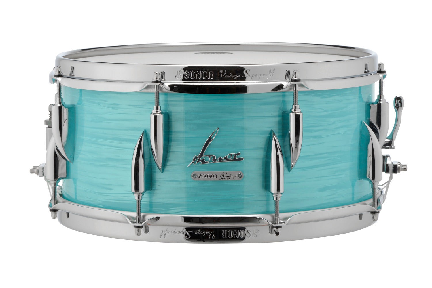 VINTAGE SERIES 14"X 6.5" SNARE DRUM- California Blue