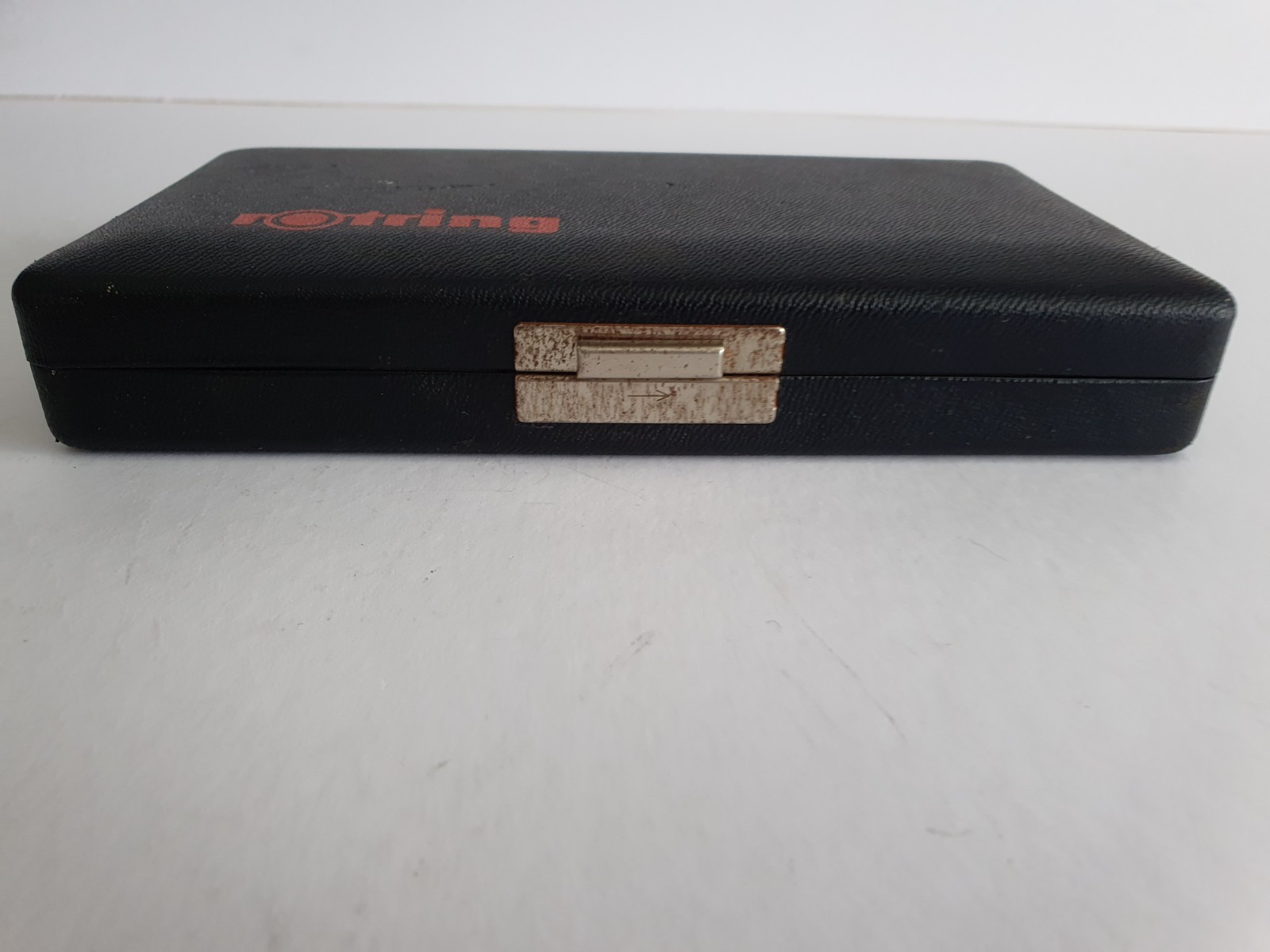Vintage Rotring Bow Compass Technical Drawing Set with Original Case