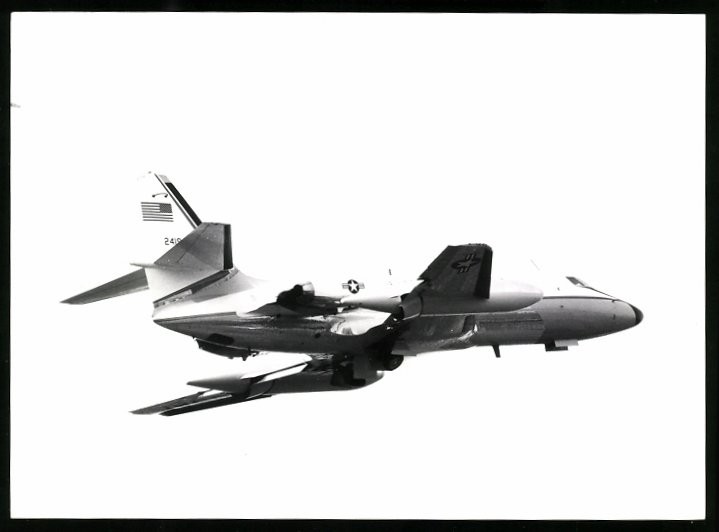 Photography Aircraft Lockheed C-140 Of The USAF Shortly After Takeoff