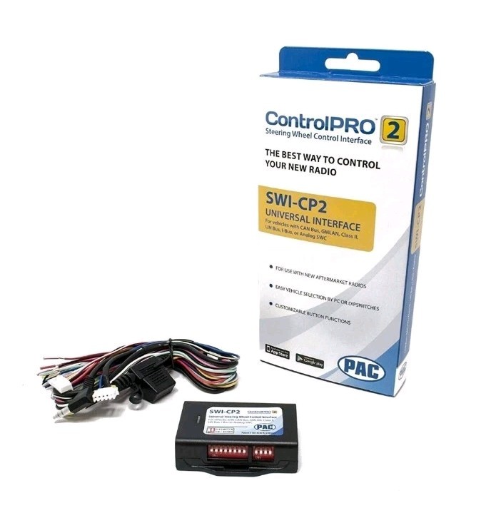 PAC SWI-CP2 Universal Analog CAN-Bus Steering Wheel Control Interface SWICP2 SC4
