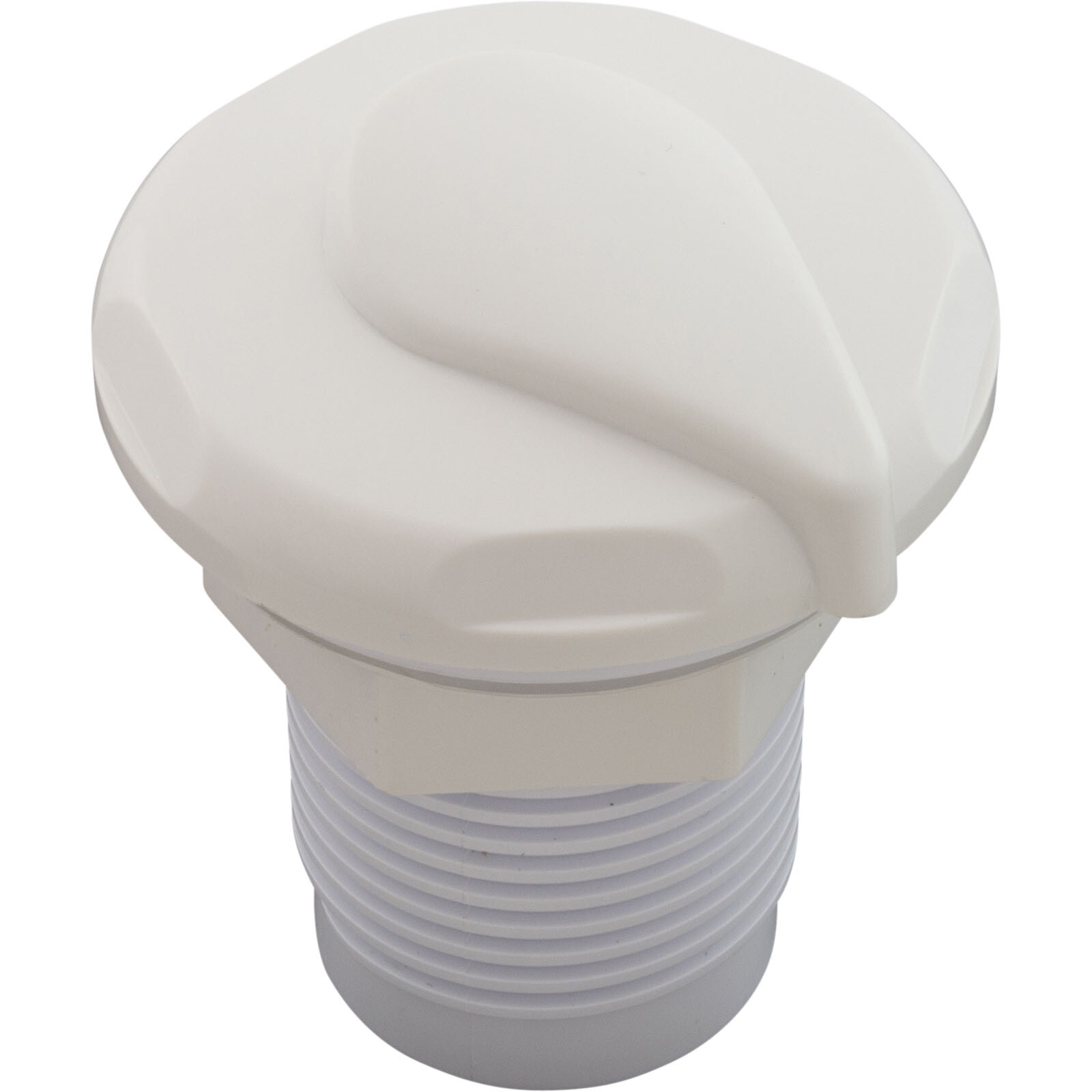 Air Ctrl, CMP, 1-3/4"hs, 2-5/8"fd, Crescent, White, 1", Gen