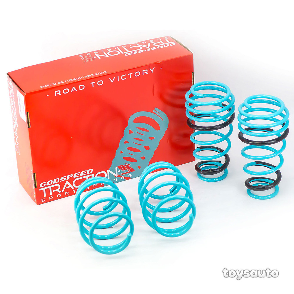 Godspeed Tractions-S Lower Lowering Drop Spring 1.2"/1.3" for Toyota Camry 12-17