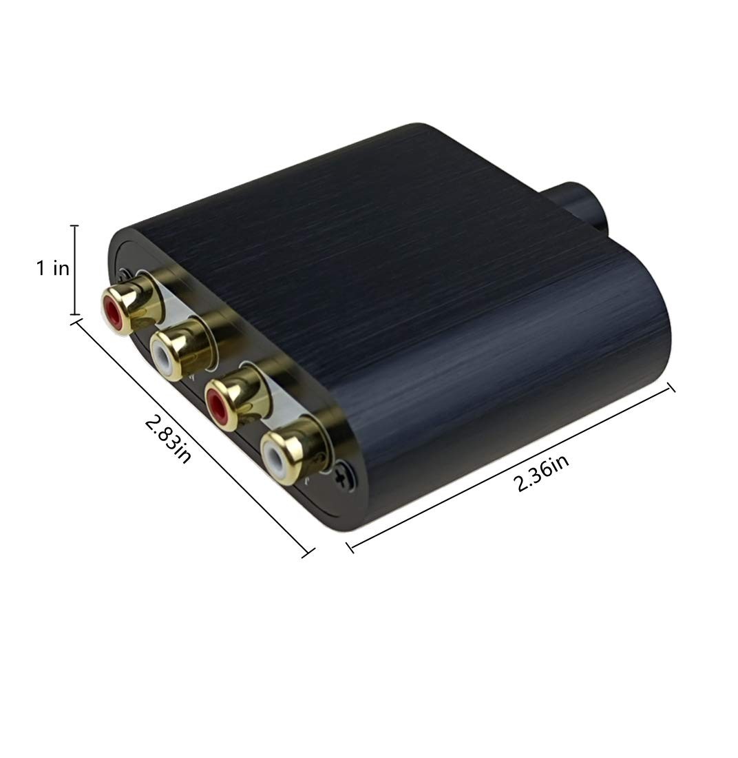 RCA Audio Volume Controller, line Volume Control , Mini attenuator knob -RC11