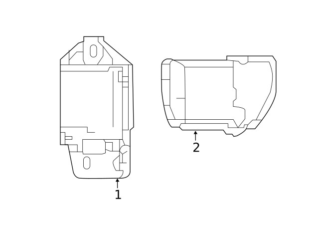 Genuine Nissan Blind Spot Detection System Warning Sensor 284K1-9FT0A