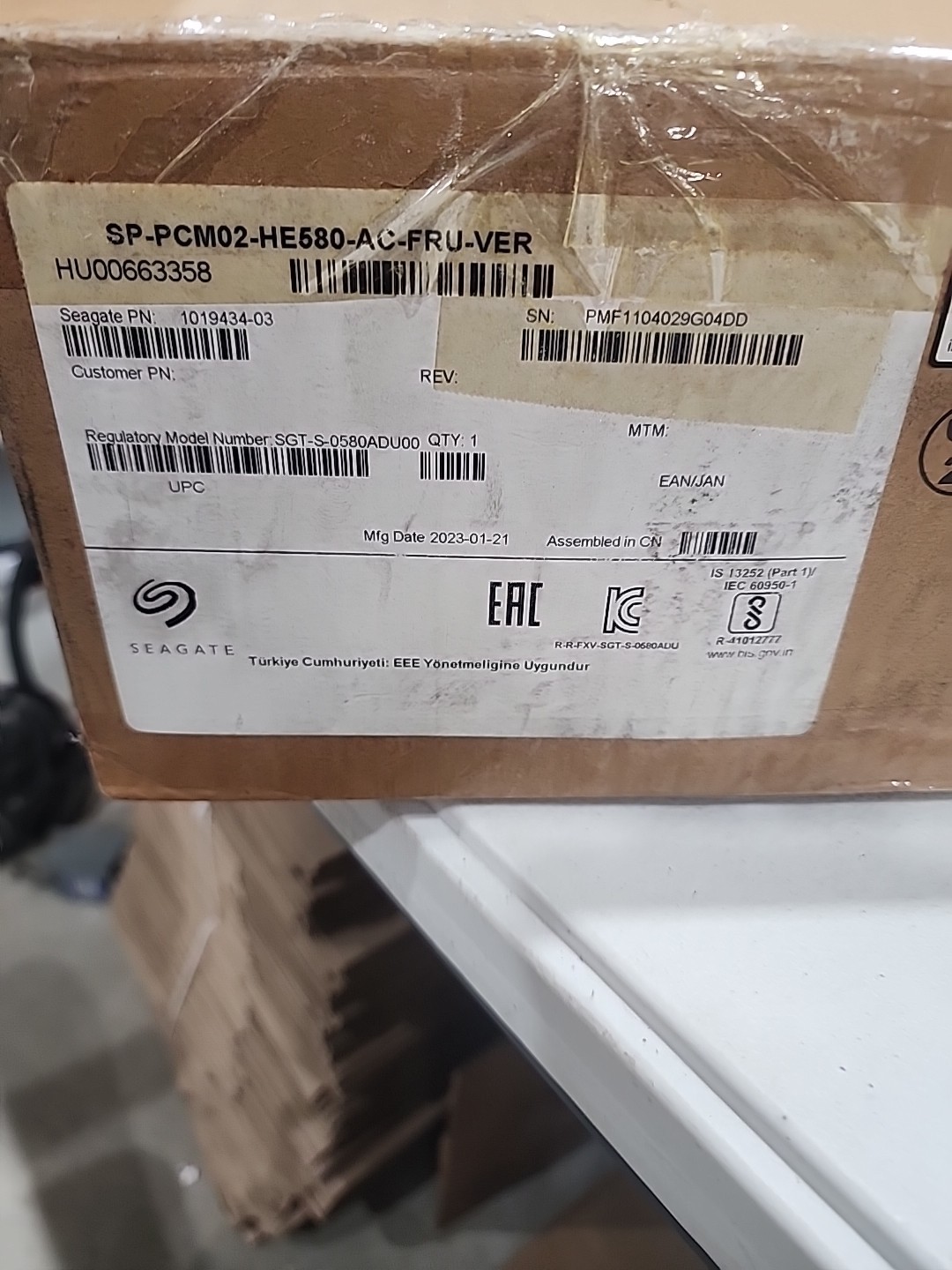Flextronics SP-PCM4-PT580-AC Power Supply