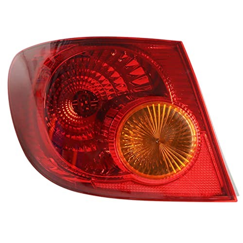 1-Pack LH Tail Light Assembly Replacement for 2003-2008 Corolla Driver Side