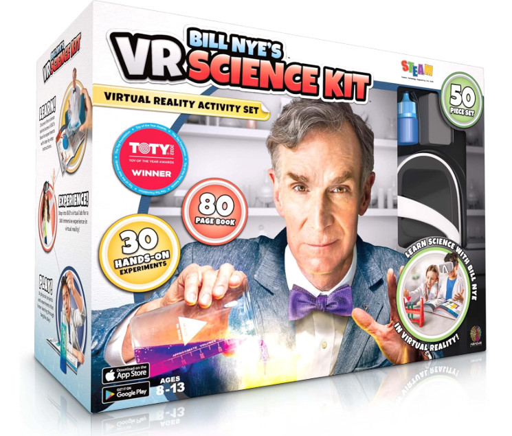 Abacus Bill Nye VR Science Kit Virtual Reality STEM Learning Set for Kids New