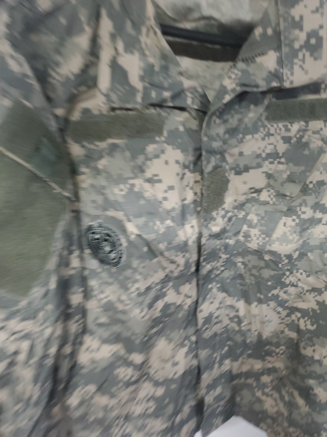 Bin# Medium Regular Army Combat Uniform ACU 50/50 Combat Top Coat